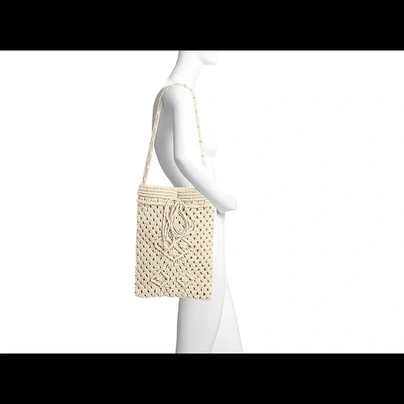 Crown Vintage Macrame Shoulder Bag - Picture 5 of 5